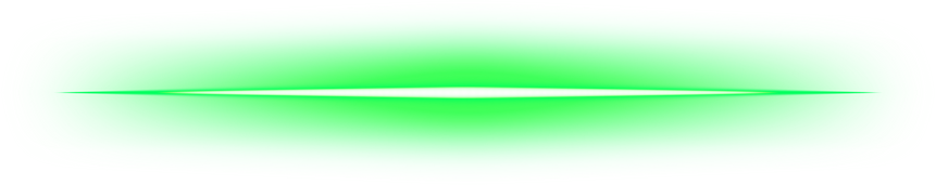 Glowing Green Neon Line